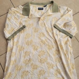Vintage Puritan Floral Polo